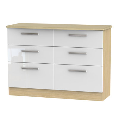 Fully Assembled Yvette 6 Drawer Chest