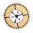 Suratto 6-Light Pendant - Matte Black/Honey Blonde-1057181936
