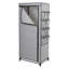 Allani 27.17'' Metal Portable Wardrobe