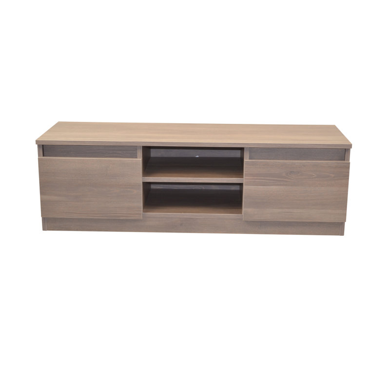 Faran TV Stand, Brown/Grey
