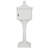 Aluminum Post Mounted Post box with Magnetic Closure and with Newspaper Compartment-50562769