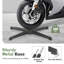 Fauteuil de bureau pivotant sans accoudoirs, chaise de bureau large à pieds croisés avec hauteur réglable et mode berçant-15390034-15390039