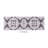 Danitra 100% Cotton 1885 GSM Bath Rug with Non-Slip Latex Backing, Soft Absorbent Machine Washable Bathroom Mat, Medallion Design, 20" x 60" Runner, Gray-14185945-14185982
