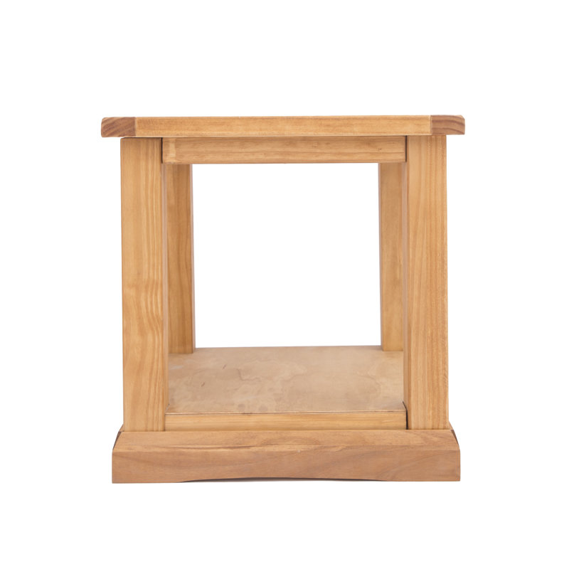 Frame End Table, Waxed