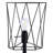 Open Frame Torch Table Lamp