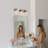 Cleofas 3-Light Bathroom Vanity Light Fixture with Clear Glass Shade-827349464