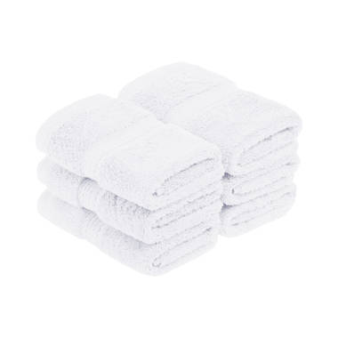 Hotel Collection 900 GSM Long Staple Combed Cotton 2-Piece Bath Towel Set White/Latte, Beige