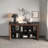 Stylish and Durable Open Storage Pine Bookcase