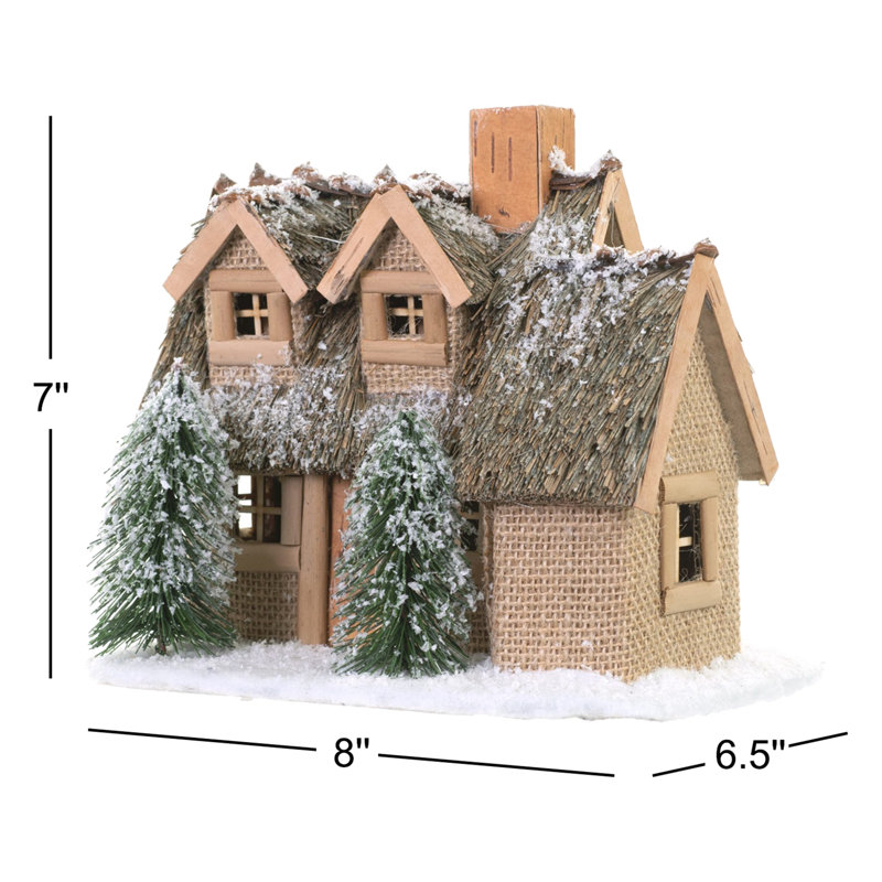 Cabane en paille