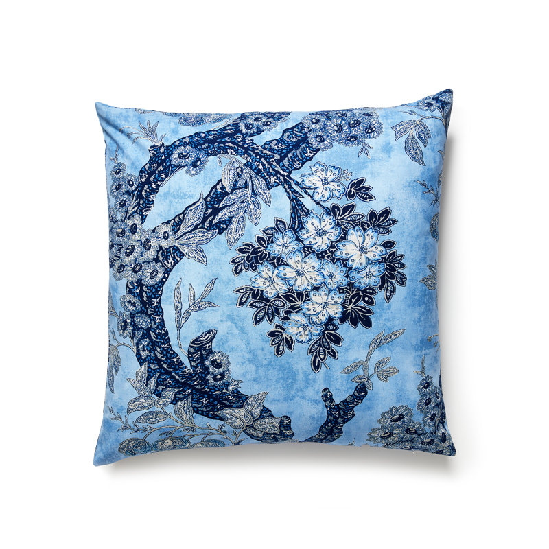 Coussin Summer House Hill, Bleus