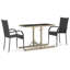 Ensemble bistro rectangulaire pour 2 personnes-908002173-908037039