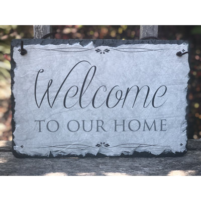 Décoration murale Irasburg Welcome To Our Home