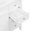Meuble-lavabo de salle de bain de 122 cm (48 po) avec lavabo, meuble-lavabo autoportant en MDF avec 6 tiroirs et 2 portes, ensemble meuble-lavabo avec lavabo en composite, charnières à fermeture douce et poignées en métal argenté-1783103179