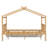 House Bed with Drawers & Wooden Frame-125376349