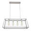 Luminaire suspendu linéaire à 4 lumières pour îlot de cuisine Asaru-1782366480