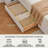 Upholstered Storage Platform Bed 3-Piece Bedroom Set with 2 Large Drawers, 2 Nightstands-1427122418-1427122416
