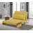 NIGHT CONVERTIBLE SLEEPER SOFA CHAIR , 3 in 1 SOFA BED, SOLID BEECH ARMREST (42.3”) -1760692790