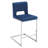 26” Velvet Upholstered Counter Height Bar Stool-381336840-349138313