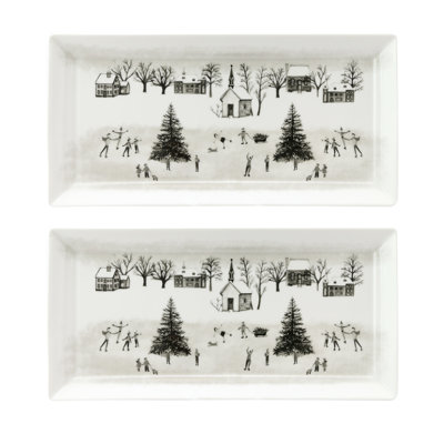 Plateau scandinave Wonderland Winter Village