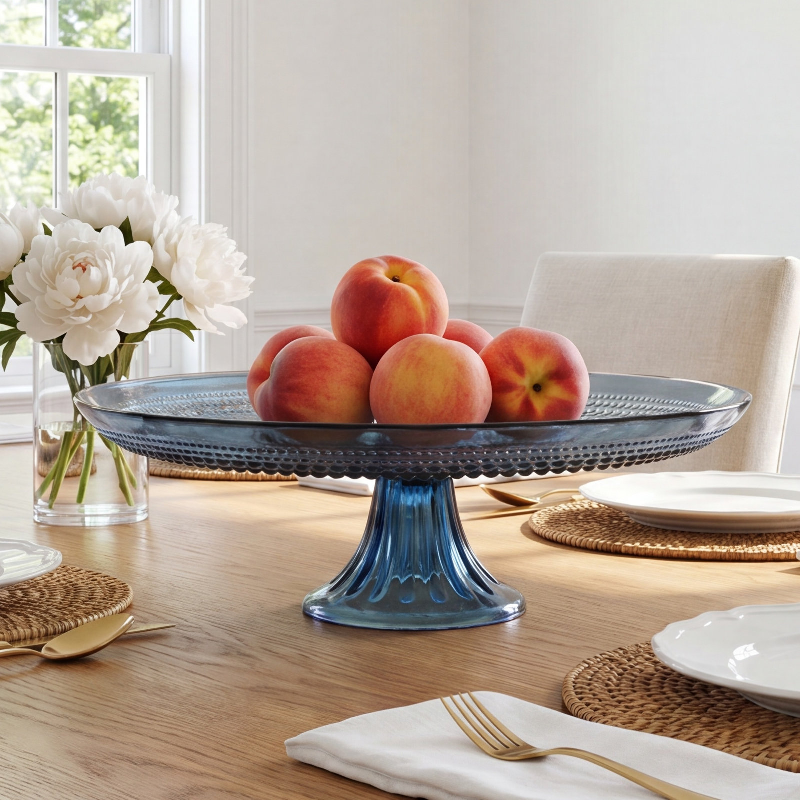 Jupiter Cake Stand, Blue