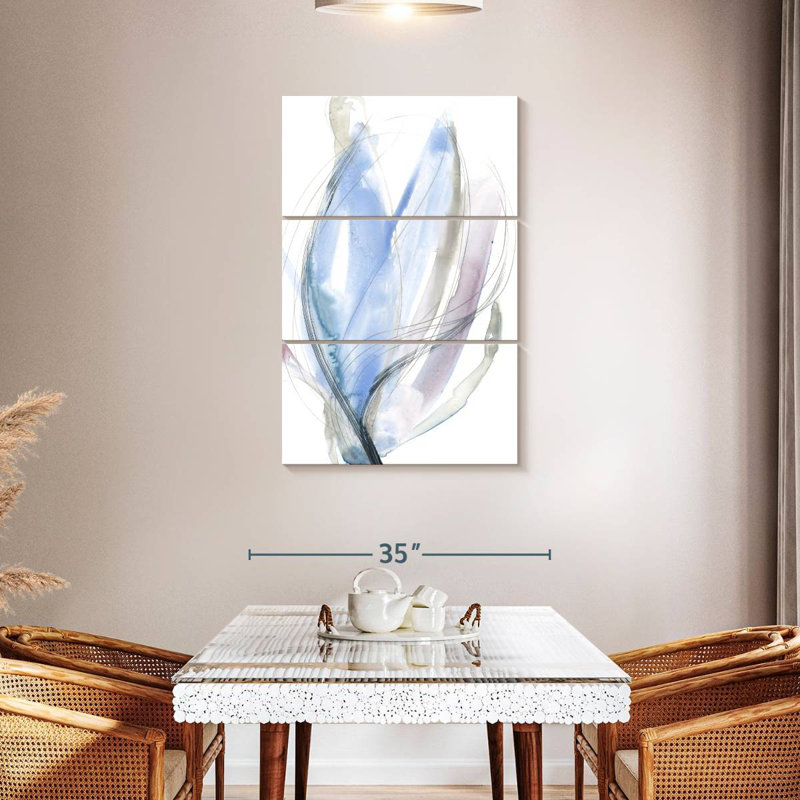 Avery Azure Vortex I, 45" H x 28" W