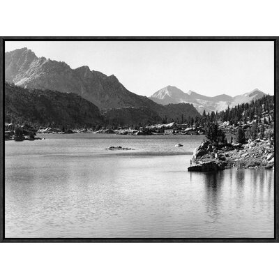 Rac Lake, Kings River Canyon, Proposed as a National Park, California, 1936' by Ansel Adams Framed Photographic Print on Canvas -  Vault W Artwork, 263B9A7B55E040B7BB4DC412822E2578