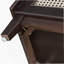 Banc d'entrée en rotin avec rangement Boho-1840637808