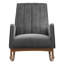Chaise berçante en velours Sway Performance-619724119