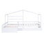 Lit plateforme House avec trois tiroirs de rangement-1630268002