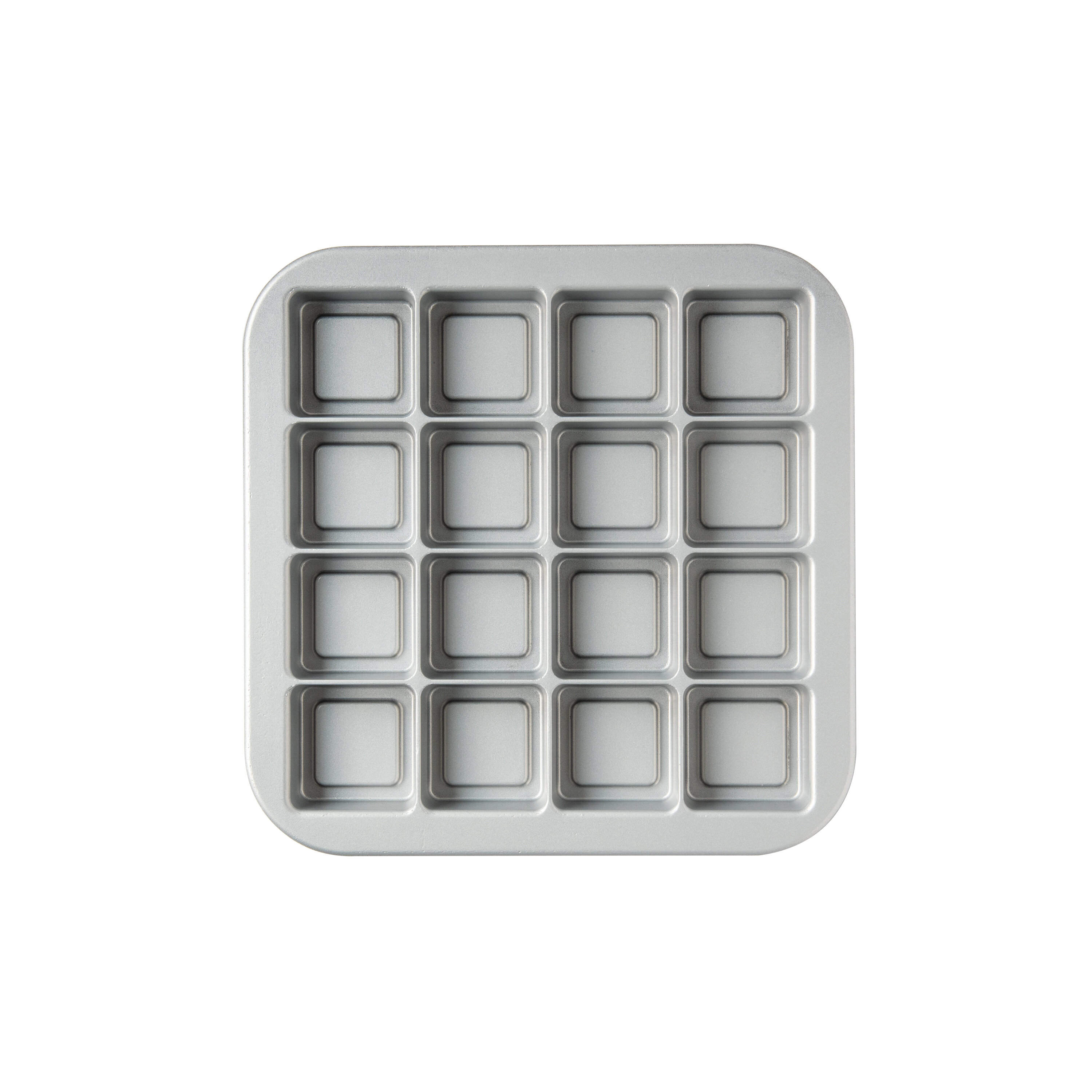 Nordic Ware Bundt Brownie Baking Pan Cast Aluminum Makes 12