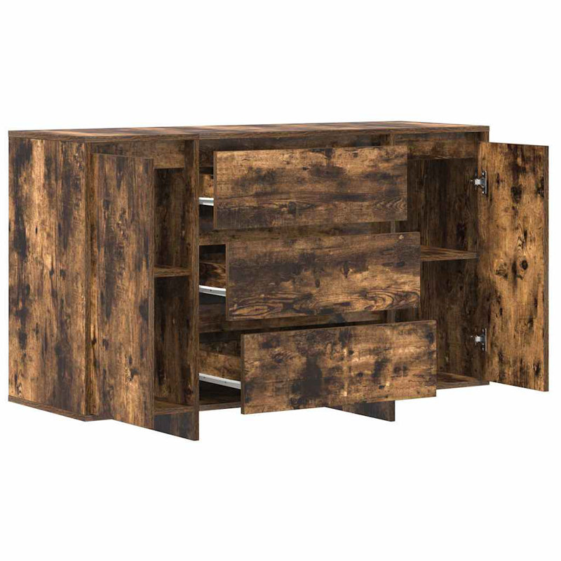 120cm Sideboard, Smoked Oak