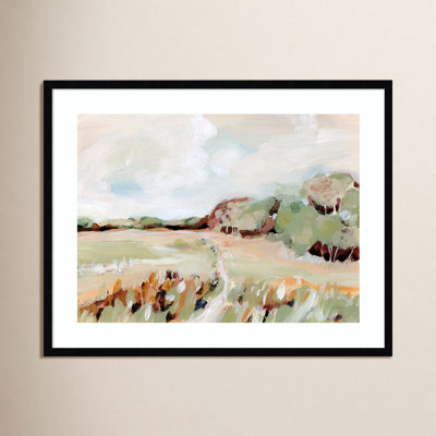 Chanda Autumn Breeze Framed on Paper by Katrina Pete Print
