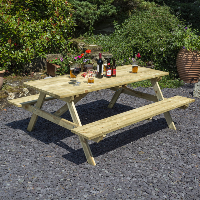 Rowlinson 6ft Picnic Bench