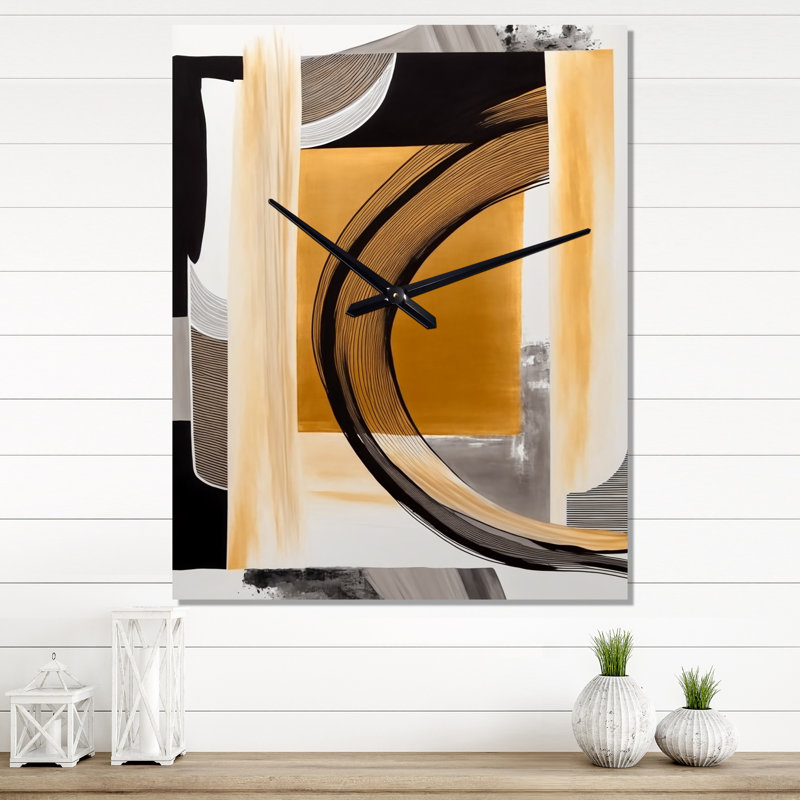 Jacobrobert - Horloge murale moderne, H 32 po x l 24 po x P 1 po