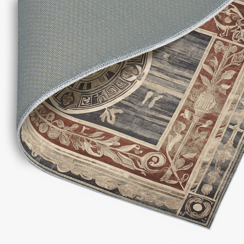 Mount Helicon Indoor And Outdoor Area Rug, Rectangle 1'6" x 2'6"