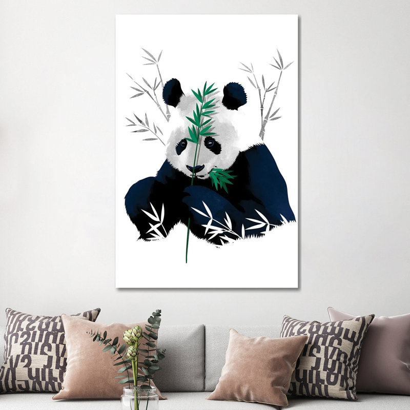 Bambo Panda by Alberto Perez - Wrapped Canvas Print, 152.5 cm H x 101.5 cm W