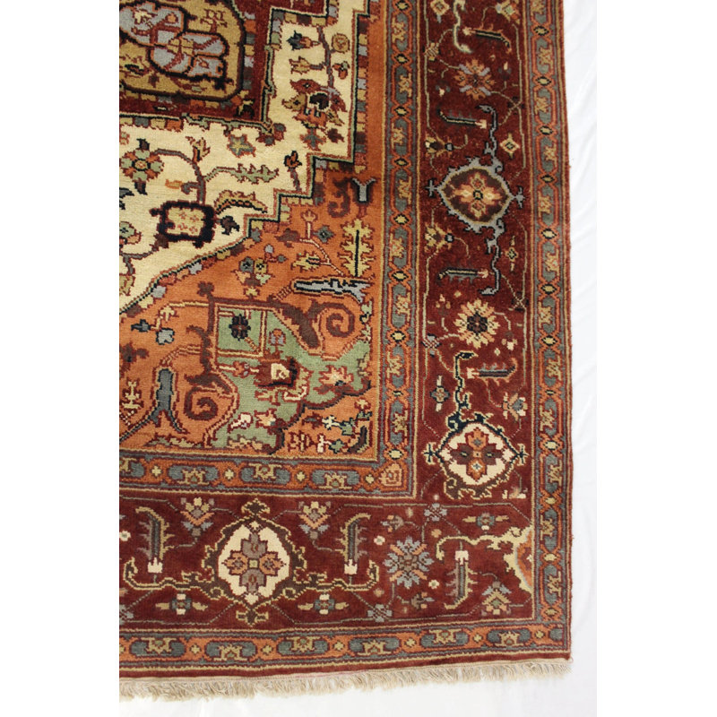 Oriental Area Rug in Beige