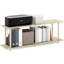  Meuble audio-vidéo 3D Tube rond beige