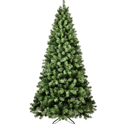 7ft Artificial Holiday Tree With 400 Ul Lights, 1072 Tips, Memory Function, Stand For A Full Appearance In Small Areas Decor Christmas Wire, Stable - Festive