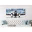 Airplaine Taking Off in a Blue Sky 1 Piece Wrapped Canvas Wall Art-706288617