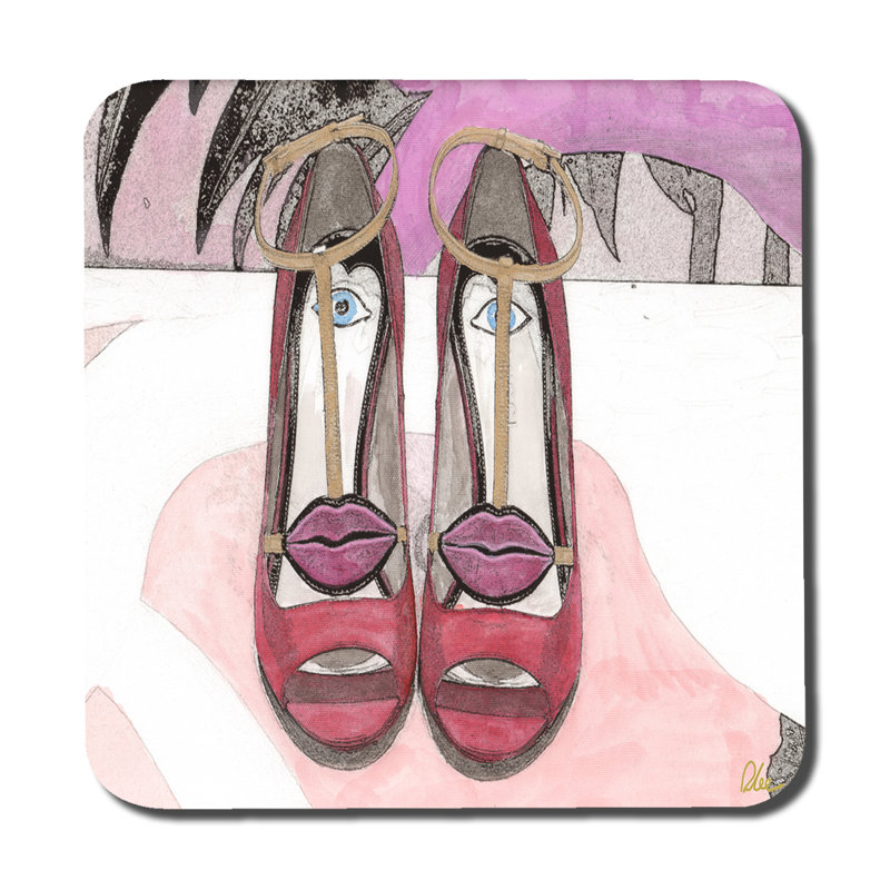 Square 6 Piece Coaster Set