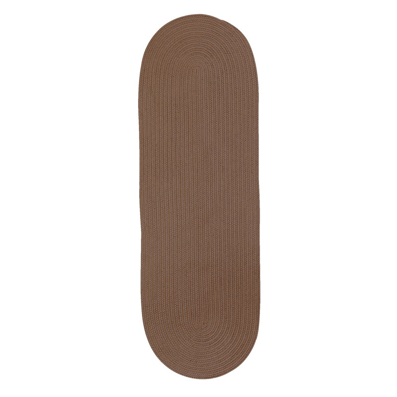 Tapis intérieur / extérieur Audryanna, Tapis de couloir 2 pi x 5 pi, Rouge