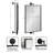 Dunnell Rectangle Pivot Bathroom Wall Mirror-1252541964-1252541966