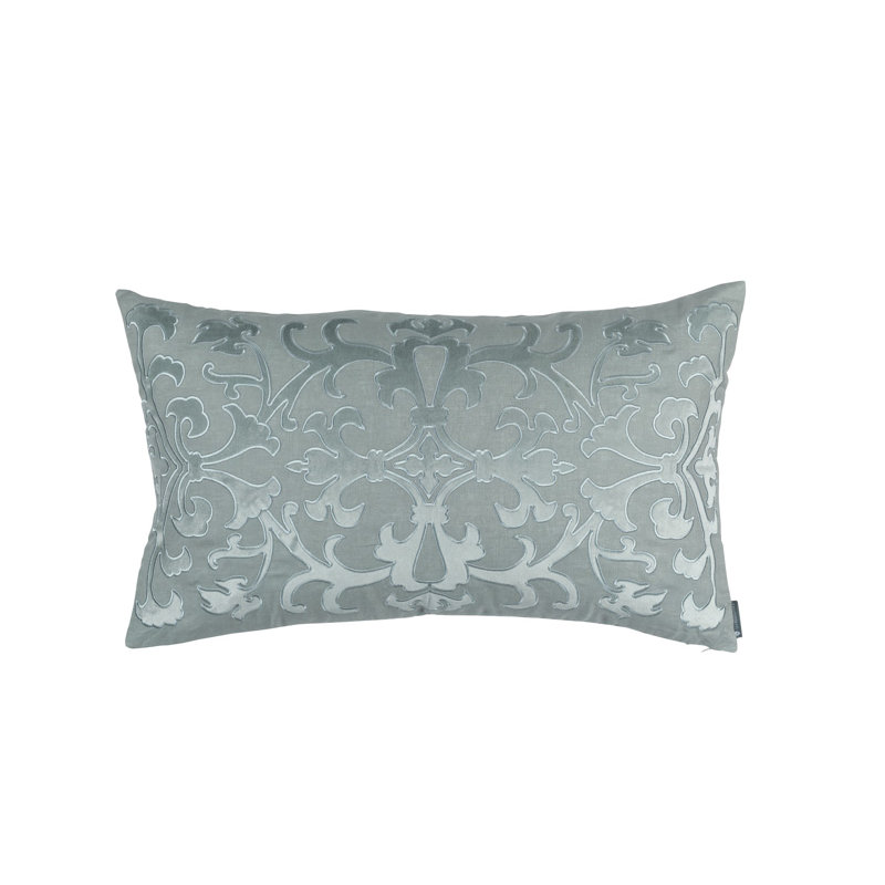 Olivia Lumbar Pillow Cover & Insert, Sky