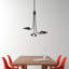 Inge 3 Light Dimmable LED Plug-in Pendant