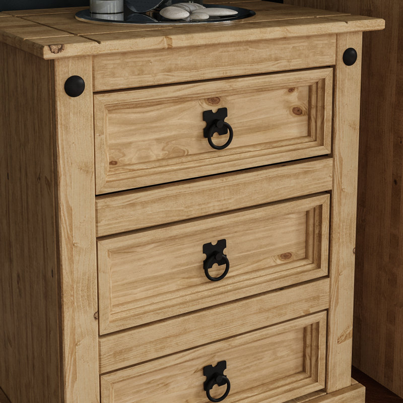 Harold Solid Wood Piece Bedroom Set