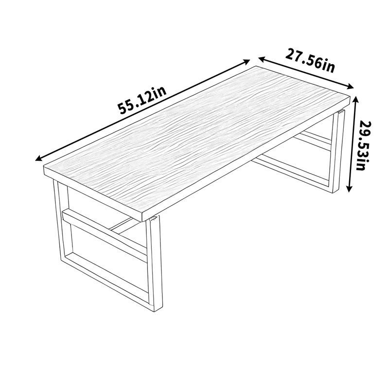Yeraldine, 29.53"H x 55.12"L x 27.56"W