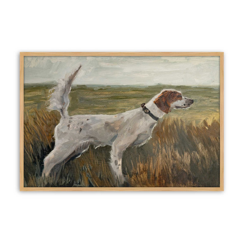 Reproduction d'art «Hunters I» par Marian Parsons, H 18 po x l 24 po, Impression sur cadre ouvert sans papier mat, Tanné