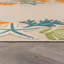 Tapis ivoire / multicolore intérieur / extérieur Coastal Border-870475088-870475094