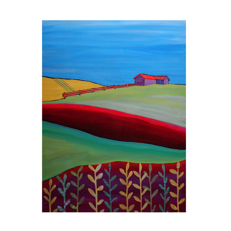 Art sur toile «Bachel Bebe Keith Farm», H 19 po x l 14 po